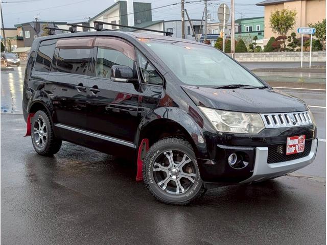 デリカD:5 G ナビパッケージ 4WD ルーフキャリア マッドガード ETC ナビ ステアリングスイッチ バックカメラ(13枚目)
