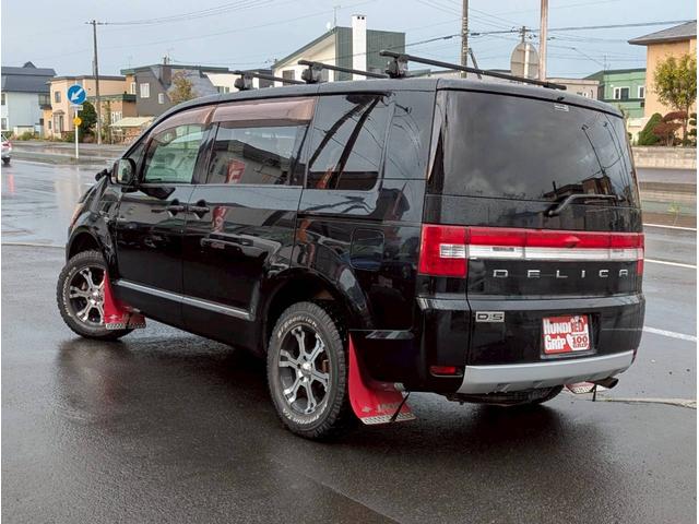 デリカD:5 G ナビパッケージ 4WD ルーフキャリア マッドガード ETC ナビ ステアリングスイッチ バックカメラ(17枚目)