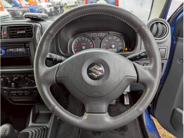 ジムニー XC 純正5速MT 4WD ABS 電動格納ミラー シートヒーター ライトレベライザー ハーフレザーシート(44枚目)