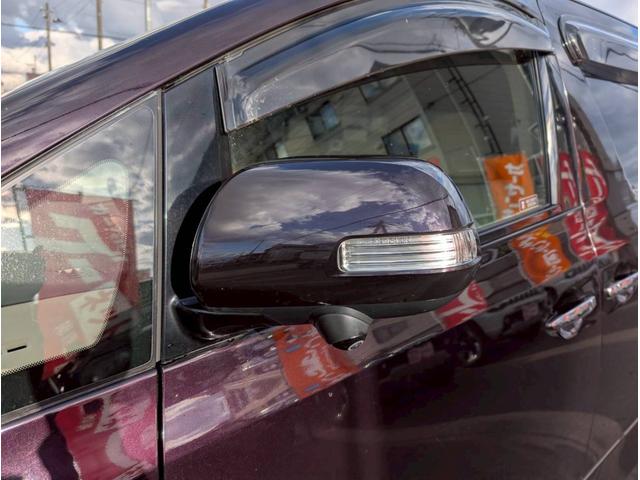 ヴェルファイア 2.4V ナビ バックカメラ ETC ステアリングスイッチ 社外20インチアルミホイール サイドバイザー プッシュスタート 両側パワースライドドア(28枚目)