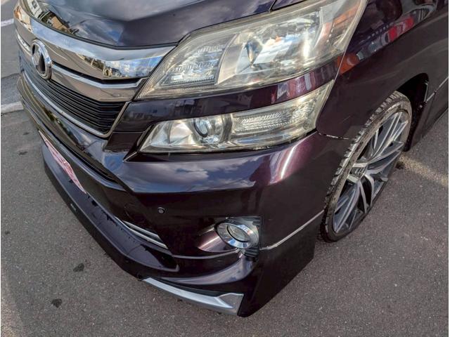 ヴェルファイア 2.4V ナビ バックカメラ ETC ステアリングスイッチ 社外20インチアルミホイール サイドバイザー プッシュスタート 両側パワースライドドア(29枚目)