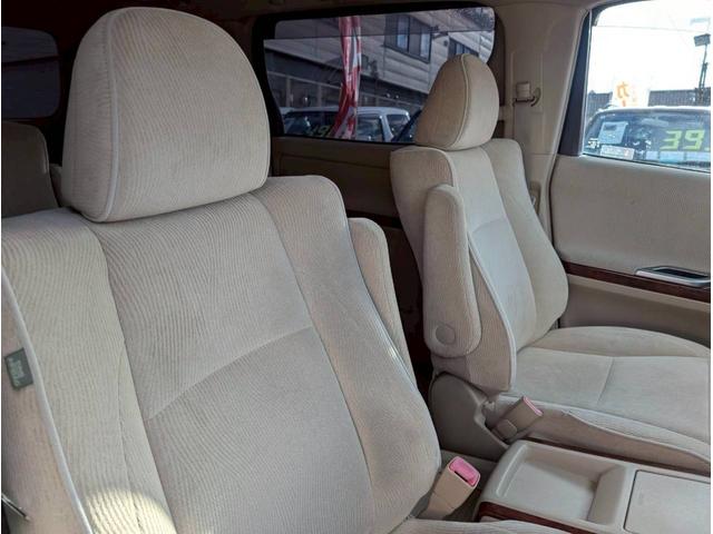 ヴェルファイア 2.4V ナビ バックカメラ ETC ステアリングスイッチ 社外20インチアルミホイール サイドバイザー プッシュスタート 両側パワースライドドア(41枚目)