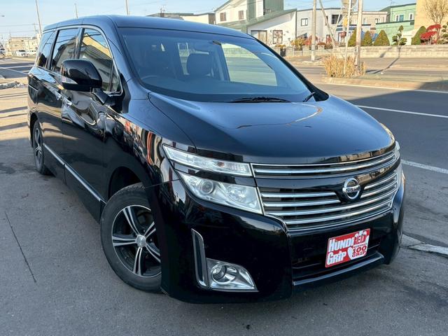 エルグランド ２５０ハイウェイスター　ナビ　ＥＴＣ　両側パワースライドドア　３列シート　オートエアコン　ドアミラーウインカー　プッシュスタート　ハーフレザーシート　フォグランプ（13枚目）