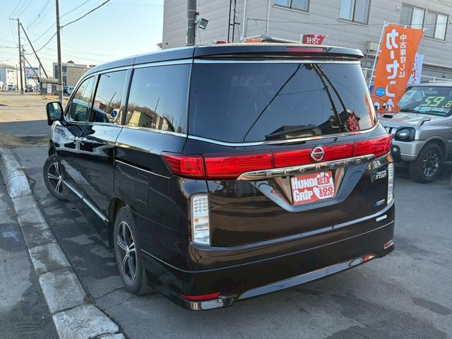 エルグランド ２５０ハイウェイスター　ナビ　ＥＴＣ　両側パワースライドドア　３列シート　オートエアコン　ドアミラーウインカー　プッシュスタート　ハーフレザーシート　フォグランプ（17枚目）