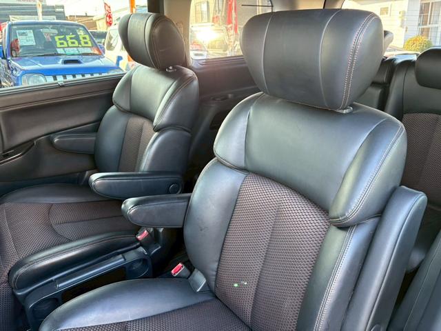 エルグランド ２５０ハイウェイスター　ナビ　ＥＴＣ　両側パワースライドドア　３列シート　オートエアコン　ドアミラーウインカー　プッシュスタート　ハーフレザーシート　フォグランプ（50枚目）