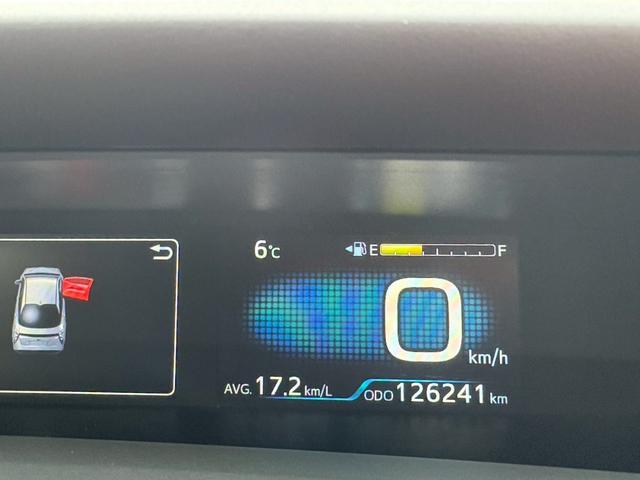 プリウス Ｓ　４ＷＤ　アルパインフローティングナビ　フルエアロ　ドラレコ　ＥＴＣ　バックカメラ　純正エンスタ　プッシュスタート　サイドバイザー　オートエアコン（42枚目）
