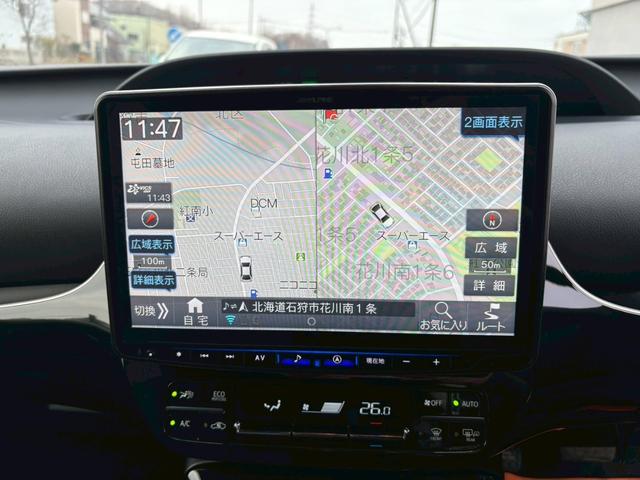 プリウス Ｓ　４ＷＤ　アルパインフローティングナビ　フルエアロ　ドラレコ　ＥＴＣ　バックカメラ　純正エンスタ　プッシュスタート　サイドバイザー　オートエアコン（47枚目）