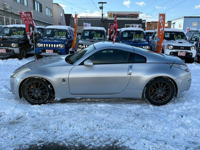 フェアレディZ バージョンS 走行5.9万キロ 6速MT ブレンボキャリパー 新規車検2年 防錆塗装(15枚目)