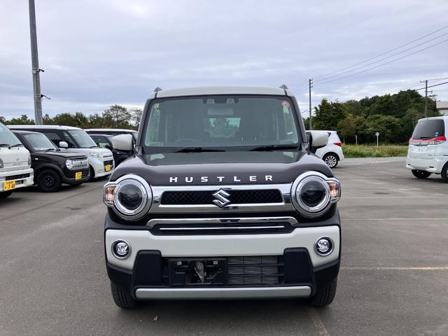 ハスラー ＪスタイルＩＩ　衝突被害軽減ブレーキ　スマートキー　マイルドハイブリッド　オートライト　オートハイビーム　車線逸脱防止　ＬＥＤヘッドライト　ＬＥＤフォグランプ　純正アルミホイール　シートヒーター　アイドリングストップ（2枚目）