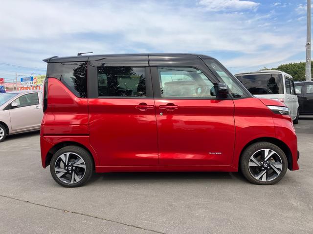 ルークス ハイウェイスター　Ｘ　衝突被害軽減ブレーキ　片側電動スライドドア　インテリジェントキー　アラウンドビューモニター　社外ナビゲーション　アイドリングストップ　ＬＥＤヘッドライト　オートライト　オートハイビーム（8枚目）