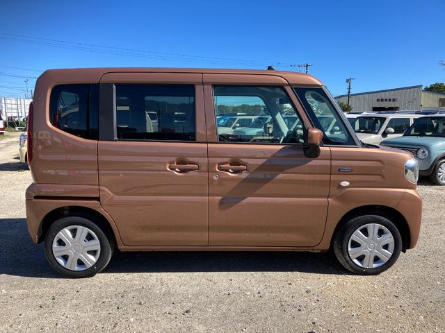 スペーシア ハイブリッドＧ　届出済み未使用車　衝突被害軽減ブレーキ　両側スライドドア　ＬＥＤヘッドライト　スマートキー　プッシュスタート　シートヒーター　オートエアコン　オートハイビーム　電動格納ミラー　アイドリングストップ（11枚目）
