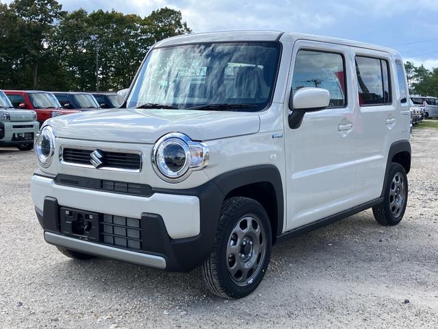 ハスラー ハイブリッドＧ　届出済み未使用車　デュアルカメラブレーキサポート　アダプティブクルーズコントロール　オートライト　オートハイビーム　シートヒーター　スノーモード　ヒルディセントコントロール　グリップコントロール（3枚目）
