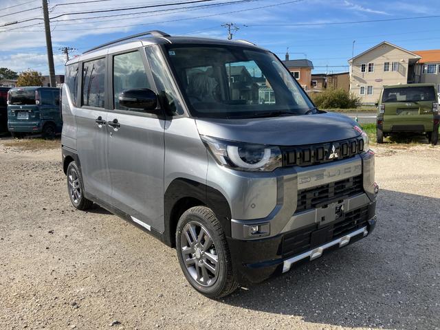 デリカミニ G プレミアム 届出済み未使用車 衝突被害軽減ブレーキ 両側電動スライドドア ステアリングヒーター シートヒーター 全方位カメラ アダプティブクルーズコントロール LEDヘッドライト LEDフォグランプ 4WD(12枚目)