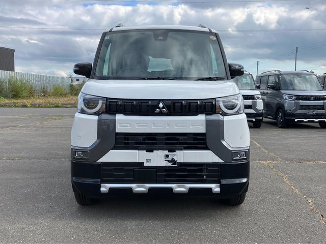 デリカミニ G プレミアム 届出済み未使用車 衝突被害軽減ブレーキ 両側電動スライドドア ステアリングヒーター シートヒーター 全方位カメラ アダプティブクルーズコントロール LEDヘッドライト LEDフォグランプ 4WD(2枚目)
