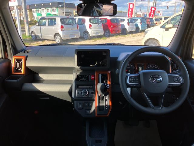 タフト G 届出済み未使用車 衝突被害軽減ブレーキ スマートキー LEDヘッドライト LEDフォグランプ アダプティブクルーズコントロール オートライト オートハイビーム 電子パーキングブレーキ 純正バックカメラ(18枚目)