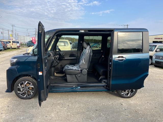 タント カスタムX 届出済み未使用車 衝突被害軽減ブレーキ 両側電動スライドドア スマートキー プッシュスタート LEDヘッドライト LEDフォグランプ オートライト 電子パーキング オートエアコン 純正バックカメラ(5枚目)