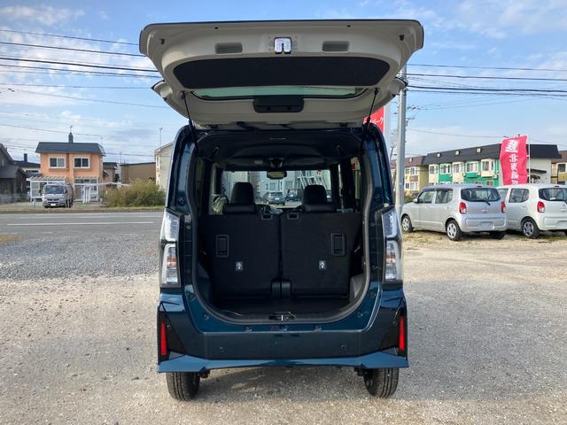 タント カスタムX 届出済み未使用車 衝突被害軽減ブレーキ 両側電動スライドドア スマートキー プッシュスタート LEDヘッドライト LEDフォグランプ オートライト 電子パーキング オートエアコン 純正バックカメラ(8枚目)