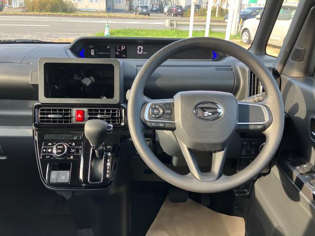 タント カスタムX 届出済み未使用車 衝突被害軽減ブレーキ 両側電動スライドドア スマートキー プッシュスタート LEDヘッドライト LEDフォグランプ オートライト 電子パーキング オートエアコン 純正バックカメラ(19枚目)
