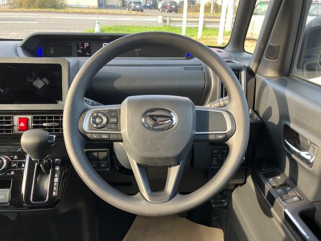 タント カスタムX 届出済み未使用車 衝突被害軽減ブレーキ 両側電動スライドドア スマートキー プッシュスタート LEDヘッドライト LEDフォグランプ オートライト 電子パーキング オートエアコン 純正バックカメラ(20枚目)