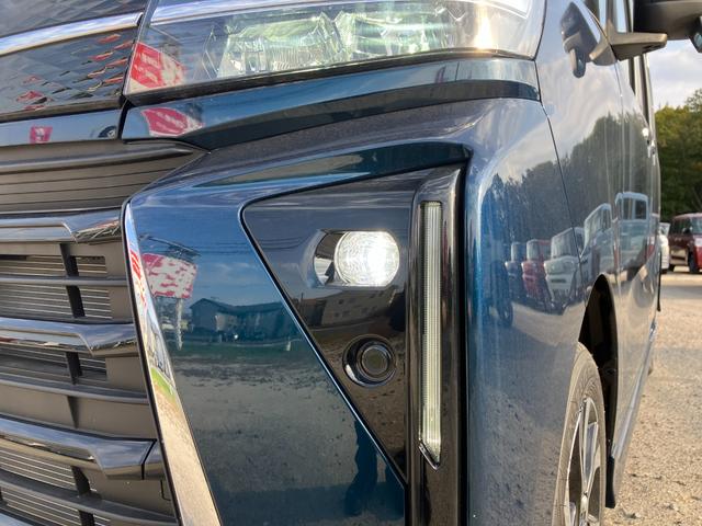 タント カスタムX 届出済み未使用車 衝突被害軽減ブレーキ 両側電動スライドドア スマートキー プッシュスタート LEDヘッドライト LEDフォグランプ オートライト 電子パーキング オートエアコン 純正バックカメラ(40枚目)