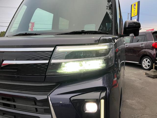 タント カスタムX 届出済み未使用車 衝突被害軽減ブレーキ 両側電動スライドドア スマートキー プッシュスタート LEDヘッドライト LEDフォグランプ オートライト 電子パーキング オートエアコン 純正バックカメラ(40枚目)