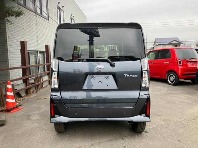 タント カスタムX 届出済み未使用車 衝突被害軽減ブレーキ 両側電動スライドドア スマートキー プッシュスタート LEDヘッドライト LEDフォグランプ オートライト 電子パーキング オートエアコン 純正バックカメラ(8枚目)