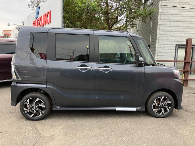 タント カスタムX 届出済み未使用車 衝突被害軽減ブレーキ 両側電動スライドドア スマートキー プッシュスタート LEDヘッドライト LEDフォグランプ オートライト 電子パーキング オートエアコン 純正バックカメラ(11枚目)