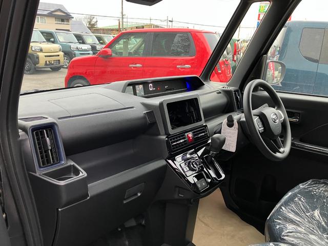 タント カスタムX 届出済み未使用車 衝突被害軽減ブレーキ 両側電動スライドドア スマートキー プッシュスタート LEDヘッドライト LEDフォグランプ オートライト 電子パーキング オートエアコン 純正バックカメラ(13枚目)