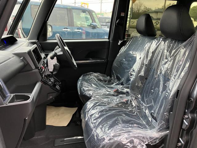タント カスタムX 届出済み未使用車 衝突被害軽減ブレーキ 両側電動スライドドア スマートキー プッシュスタート LEDヘッドライト LEDフォグランプ オートライト 電子パーキング オートエアコン 純正バックカメラ(14枚目)