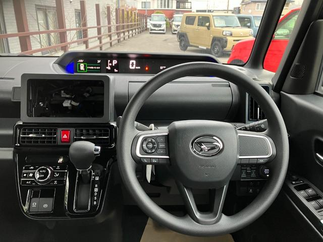 タント カスタムX 届出済み未使用車 衝突被害軽減ブレーキ 両側電動スライドドア スマートキー プッシュスタート LEDヘッドライト LEDフォグランプ オートライト 電子パーキング オートエアコン 純正バックカメラ(20枚目)