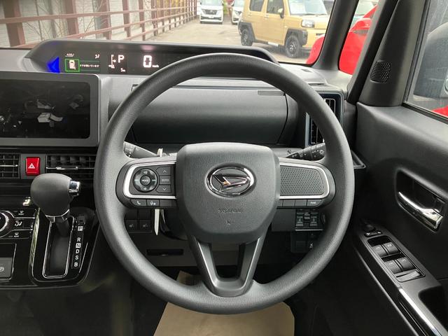 タント カスタムX 届出済み未使用車 衝突被害軽減ブレーキ 両側電動スライドドア スマートキー プッシュスタート LEDヘッドライト LEDフォグランプ オートライト 電子パーキング オートエアコン 純正バックカメラ(21枚目)