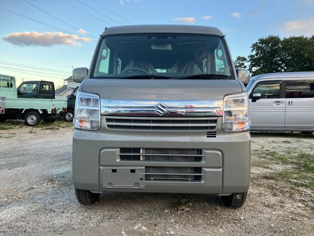 エブリイ ジョイン 届出済み未使用車 衝突被害軽減ブレーキ スマートキー プッシュスタート 両側スライドドア パートタイム4WD オートライト オートハイビーム LEDヘッドライト シートヒーター(2枚目)