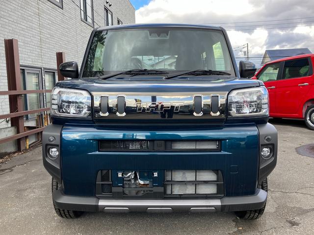 タフト Ｇ　ダーククロムベンチャー　届出済み未使用車　衝突被害軽減ブレーキ　スマートキー　ＬＥＤヘッドライト　ＬＥＤフォグランプ　アダプティブクルーズコントロール　オートライト　オートハイビーム　電子パーキングブレーキ　純正バックカメラ（2枚目）