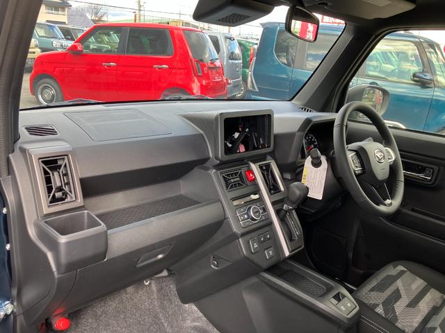 タフト Ｇ　ダーククロムベンチャー　届出済み未使用車　衝突被害軽減ブレーキ　スマートキー　ＬＥＤヘッドライト　ＬＥＤフォグランプ　アダプティブクルーズコントロール　オートライト　オートハイビーム　電子パーキングブレーキ　純正バックカメラ（13枚目）