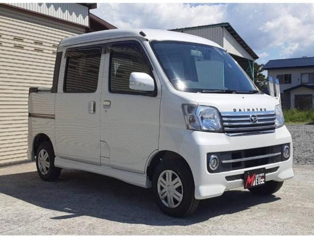 ハイゼットカーゴ デッキバンG 4WD ワンオーナー 禁煙車 社外シートヒーター レザー調シートカバー付 電動格納ミラー ドライブレコーダー(3枚目)