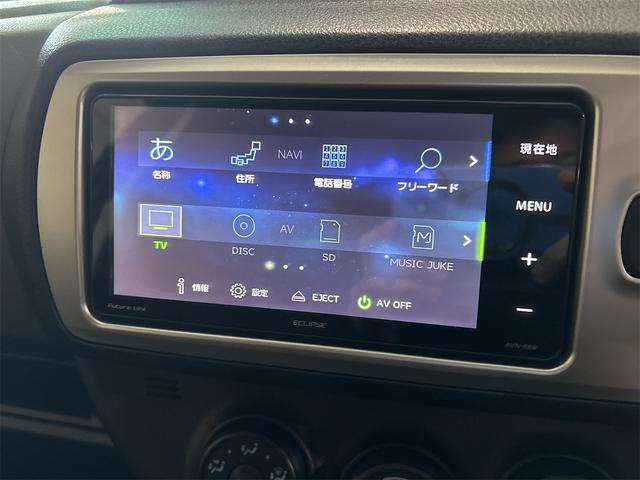 ヴィッツ Ｆ　４ＷＤ　ＥＴＣ　バックカメラ　ナビ　ＴＶ　スマートキー　電動格納ミラー　ＣＶＴ　衝突安全ボディ　ＡＢＳ　ＥＳＣ　ＣＤ　エアコン（8枚目）