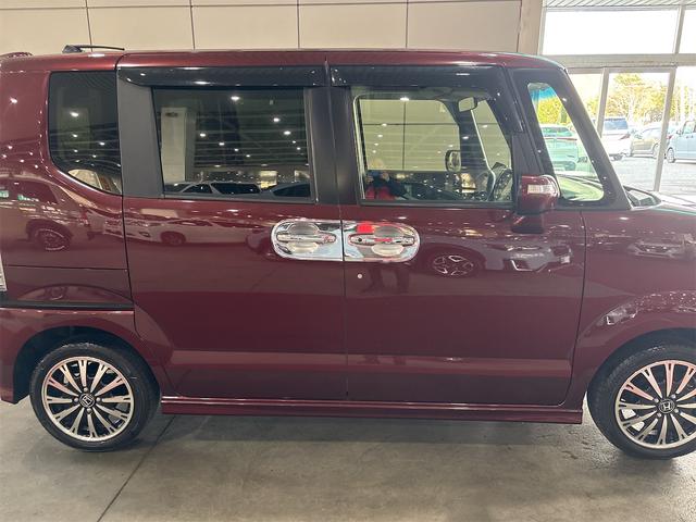 N-BOXカスタム G・ターボLパッケージ 4WD ETC バックカメラ 両側電動スライドドア ナビ TV オートクルーズコントロール HID スマートキー アイドリングストップ 電動格納ミラー シートヒーター ベンチシート CVT(15枚目)