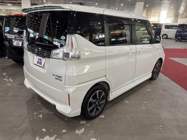 ソリオバンディット ハイブリッドMV 4WD 全周囲カメラ TV 両側スライド・片側電動 クリアランスソナー オートクルーズコントロール レーンアシスト 衝突被害軽減システム アルミホイール オートライト LEDヘッドランプ スマートキー(16枚目)