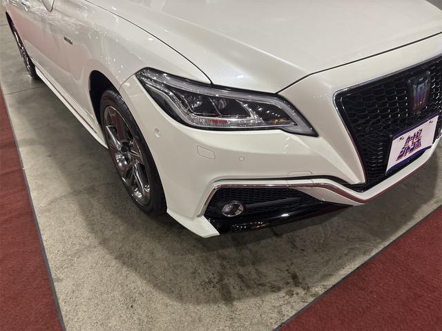 クラウンハイブリッド ＲＳアドバンス　Ｆｏｕｒ　４ＷＤ　ドライブレコーダー　クリアランスソナー　レーンアシスト　オートクルーズコントロール　パークアシスト　衝突被害軽減システム　全周囲カメラ　ナビ　ＴＶ　アルミホイール　オートマチックハイビーム（26枚目）