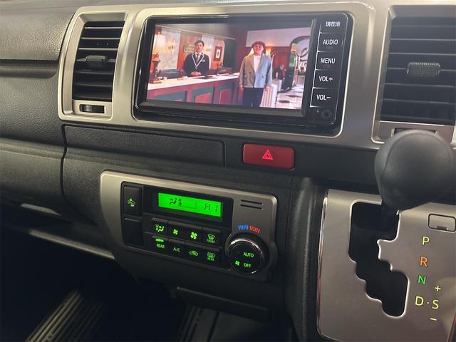 ハイエースバン ロングスーパーＧＬ　４ＷＤ　ドライブレコーダー　バックカメラ　ナビ　ＴＶ　レーンアシスト　衝突被害軽減システム　両側スライドドア　オートマチックハイビーム　アルミホイール　電動格納ミラー　ＡＴ　１００Ｖ電源　ＡＢＳ（6枚目）