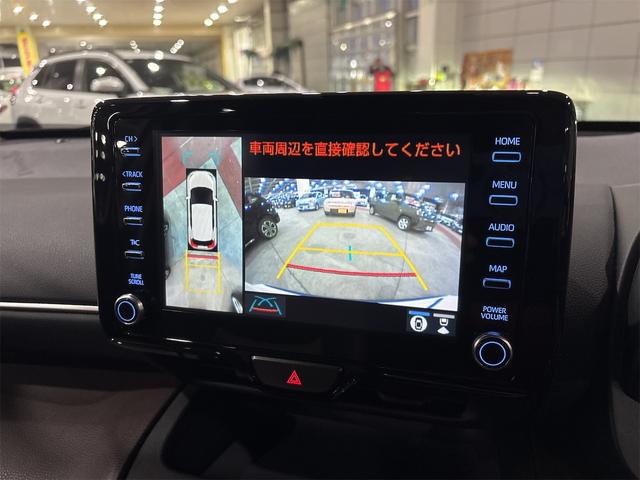 ヤリスクロス ハイブリッドＺ　４ＷＤ　ドライブレコーダー　ＥＴＣ　全周囲カメラ　クリアランスソナー　オートクルーズコントロール　レーンアシスト　パワーシート　衝突被害軽減システム　ナビ　オートマチックハイビーム　ＬＥＤヘッドランプ（4枚目）