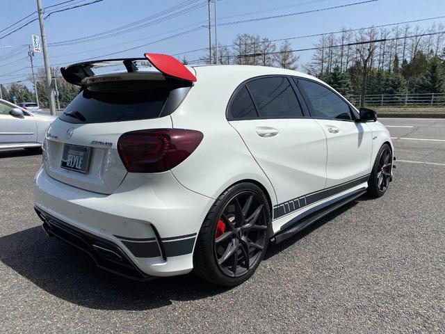 Ａクラス Ａ４５　ＡＭＧ　４マチック　エディション　１　社外エアロパーツ／ＲＡＹＳ１９インチＡＷ／純正ナビ地デジ／バックカメラ／ＥＴＣ／前後ドライブレコーダー／走行中ＴＶ視聴可／６００台限定車／ＡＭＧスタイルリングＰＫＧ／ＢＳＭ／シートヒーター（13枚目）