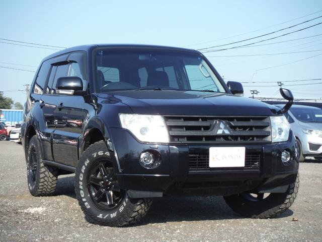 パジェロ ロング エクシード プレミアムエディション 社外アルミホイール・社外マフラー(8枚目)