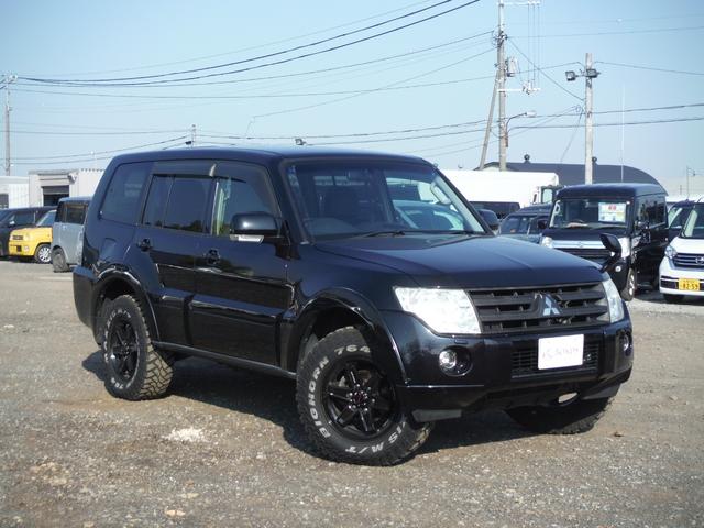 パジェロ ロング エクシード プレミアムエディション 社外アルミホイール・社外マフラー(12枚目)