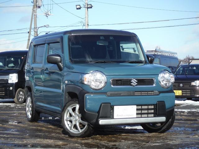 ハスラー ハイブリッドＧ　ハイブリッド・４ＷＤ・レーダーブレーキサポート・Ｉストップ・左右シートヒーター・アイドリングストップ・キーレス・スマートキー・記録簿・クリアランスソナー・ダウンヒルアシストコントロール（3枚目）