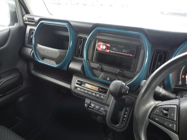 ハスラー ハイブリッドＧ　ハイブリッド・４ＷＤ・レーダーブレーキサポート・Ｉストップ・左右シートヒーター・アイドリングストップ・キーレス・スマートキー・記録簿・クリアランスソナー・ダウンヒルアシストコントロール（15枚目）