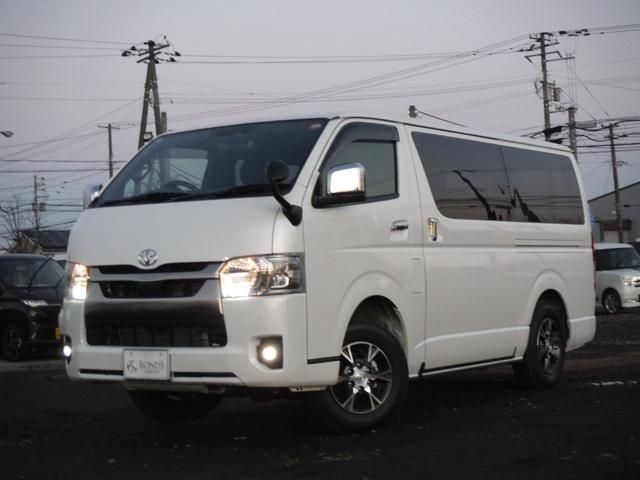 ハイエースバン ロングスーパーGL ダークプライムS 純正ナビ・全方位モニター・両側パワースライドドア・デジタルインナーミラー・電動格納ミラー・LEDヘッドランプ・キーレス・スマートキー・Bluetooth接続(33枚目)