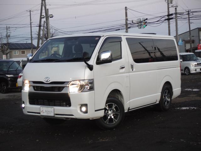 ハイエースバン ロングスーパーGL ダークプライムS 純正ナビ・全方位モニター・両側パワースライドドア・デジタルインナーミラー・電動格納ミラー・LEDヘッドランプ・キーレス・スマートキー・Bluetooth接続(35枚目)