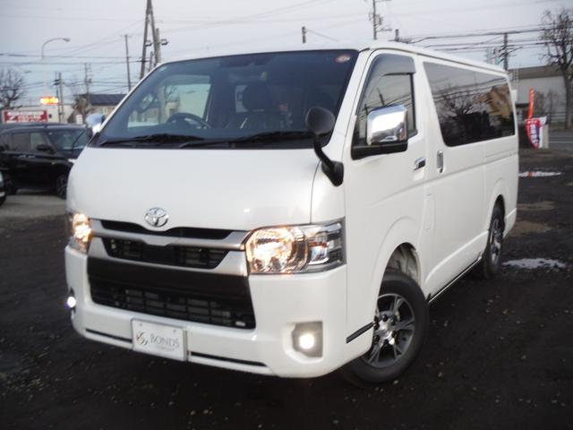 ハイエースバン ロングスーパーGL ダークプライムS 純正ナビ・全方位モニター・両側パワースライドドア・デジタルインナーミラー・電動格納ミラー・LEDヘッドランプ・キーレス・スマートキー・Bluetooth接続(37枚目)