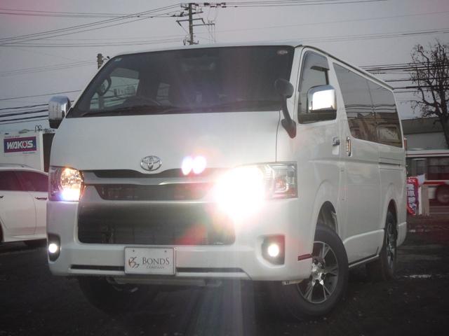 ハイエースバン ロングスーパーGL ダークプライムS 純正ナビ・全方位モニター・両側パワースライドドア・デジタルインナーミラー・電動格納ミラー・LEDヘッドランプ・キーレス・スマートキー・Bluetooth接続(40枚目)